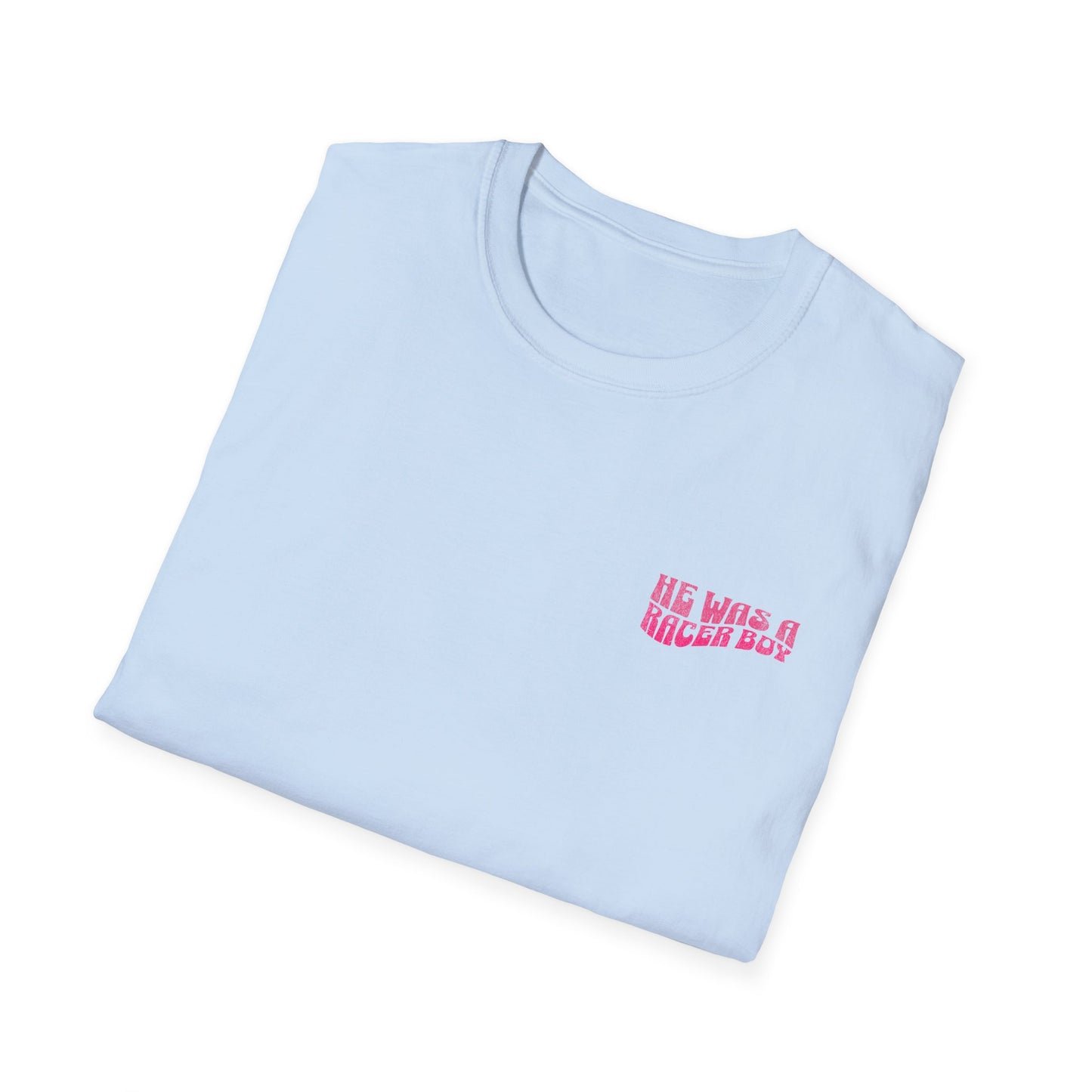 Racer Boy Pink T-Shirt