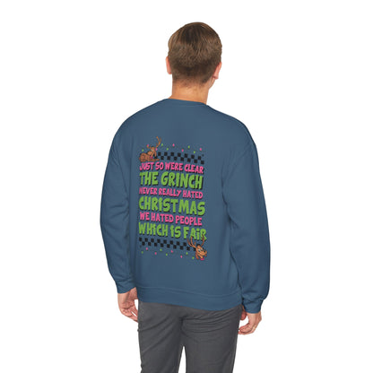 Grinch Crewneck Sweatshirt