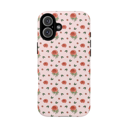 Peony Collage Phone Case