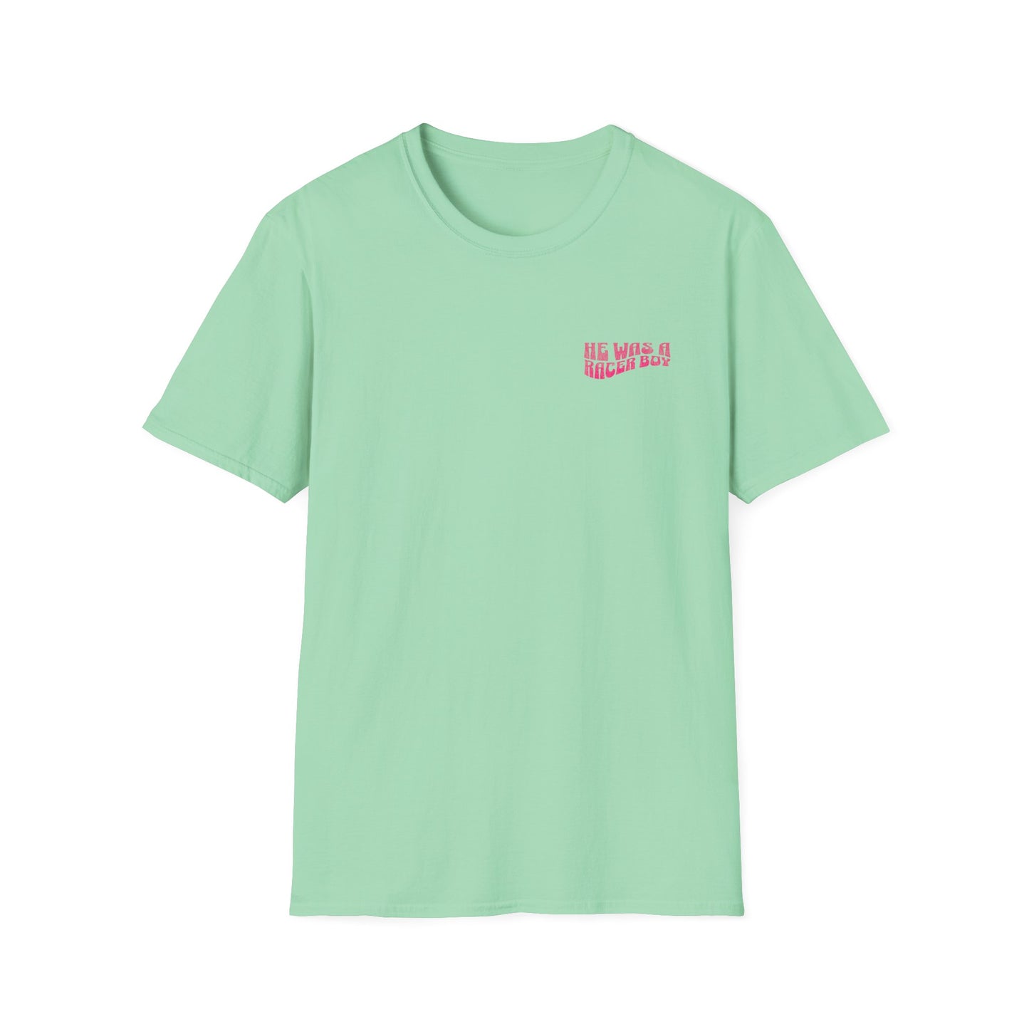 Racer Boy Pink T-Shirt