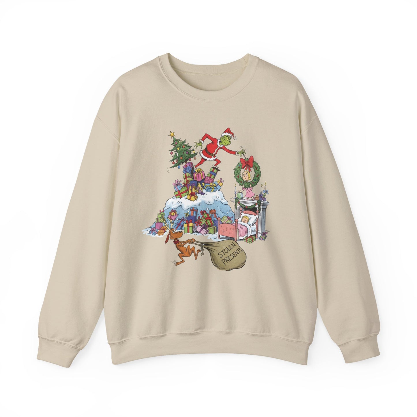 Grinch Presents Unisex Heavy Blend™ Crewneck Sweatshirt