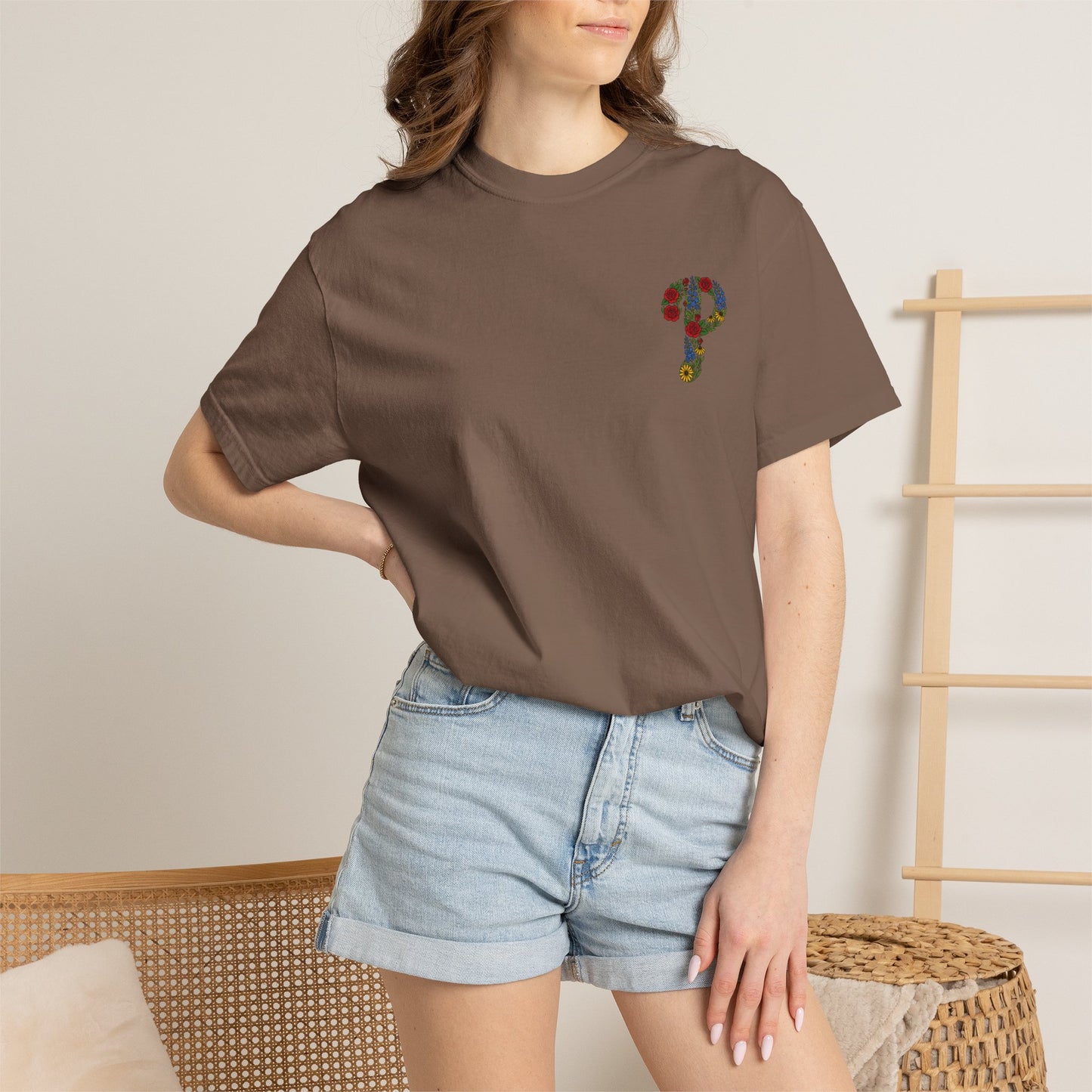 Floral P T-Shirt