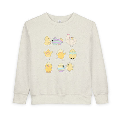 Baby Chick Easter Toddler Sweatshirt