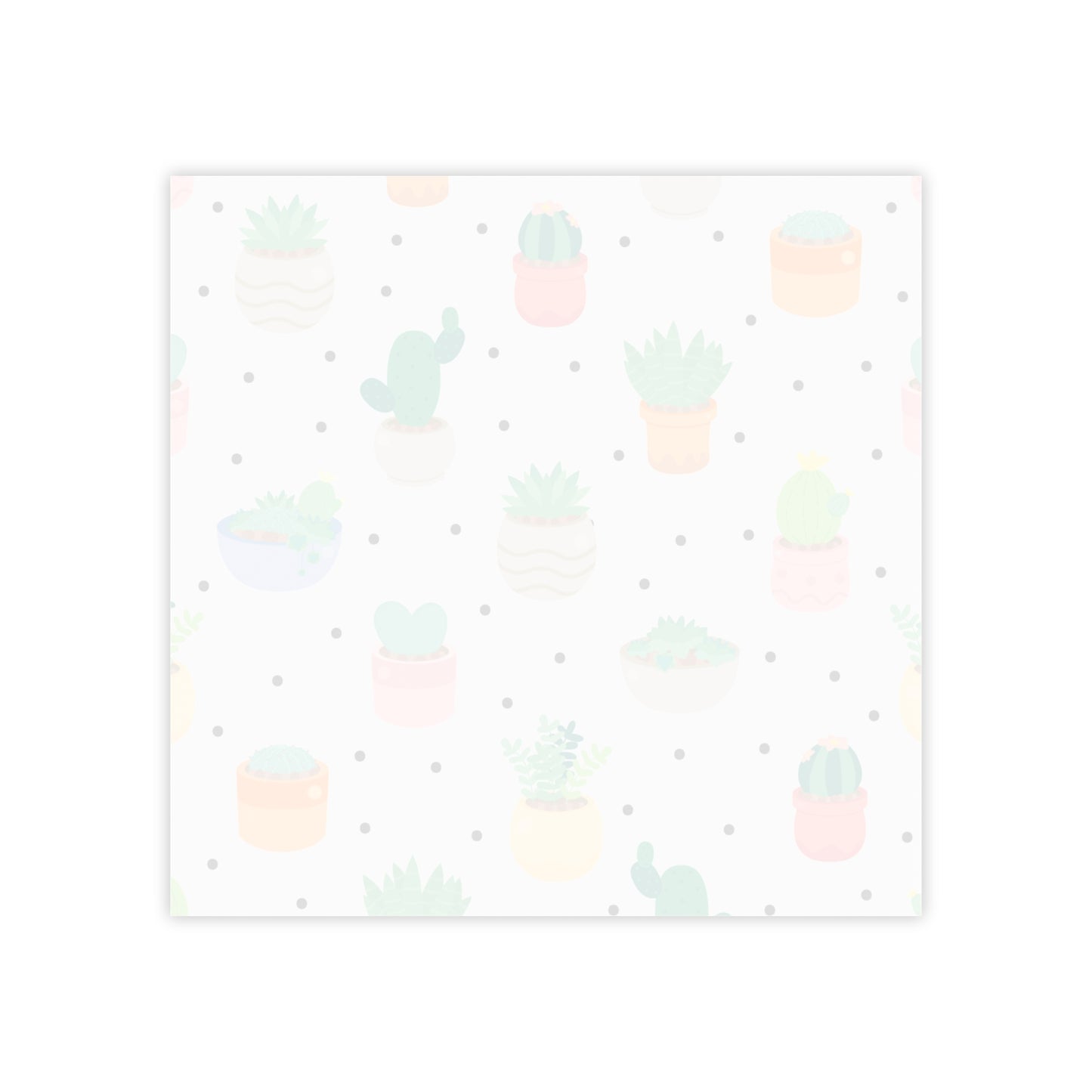 Cactus Post-it® Note Pads — Cute Succulent Sticky Notes