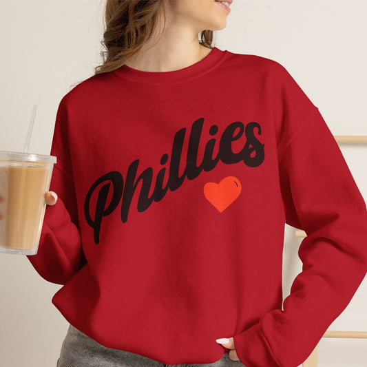 Phillies Heart Sweatshirt