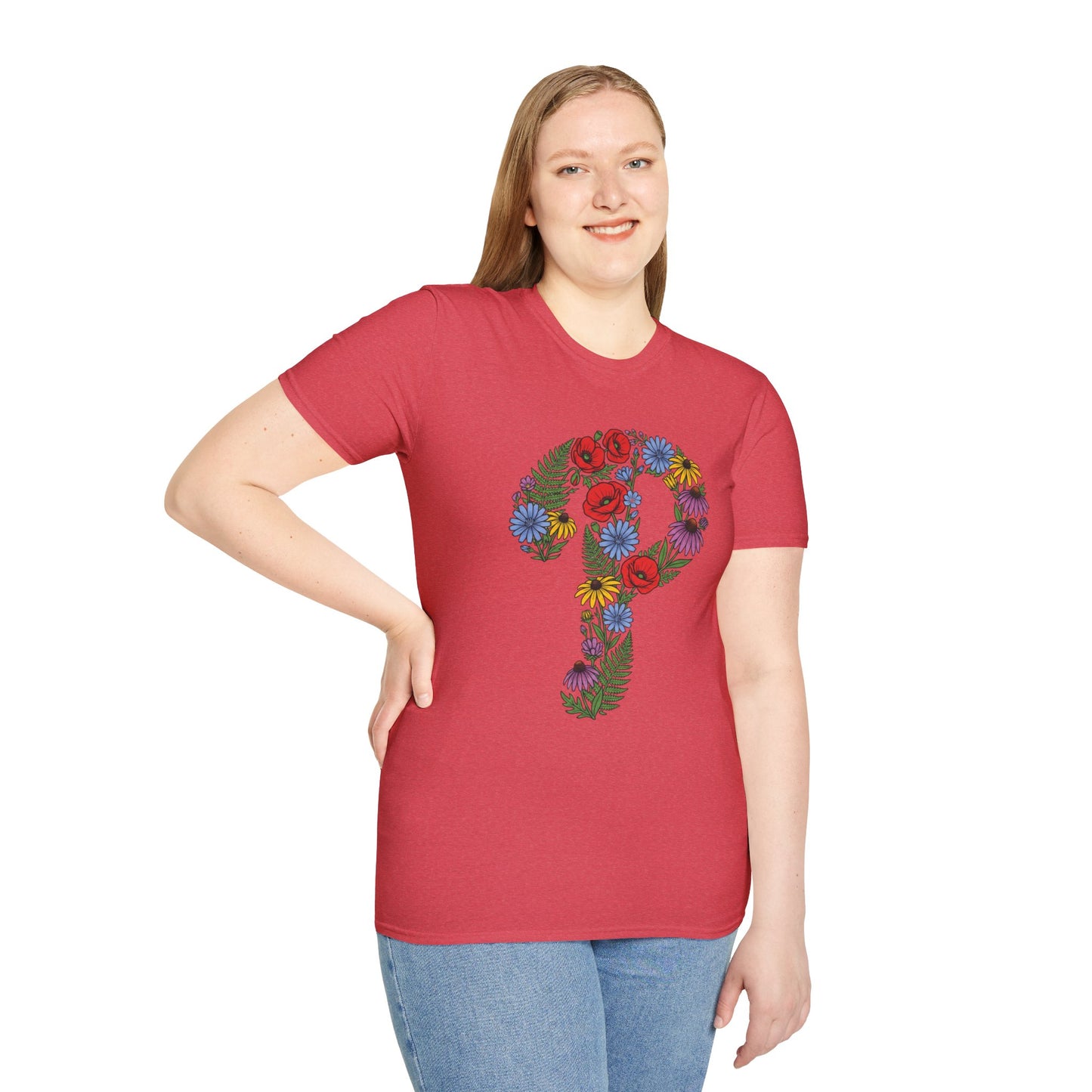 Floral  P T-Shirt