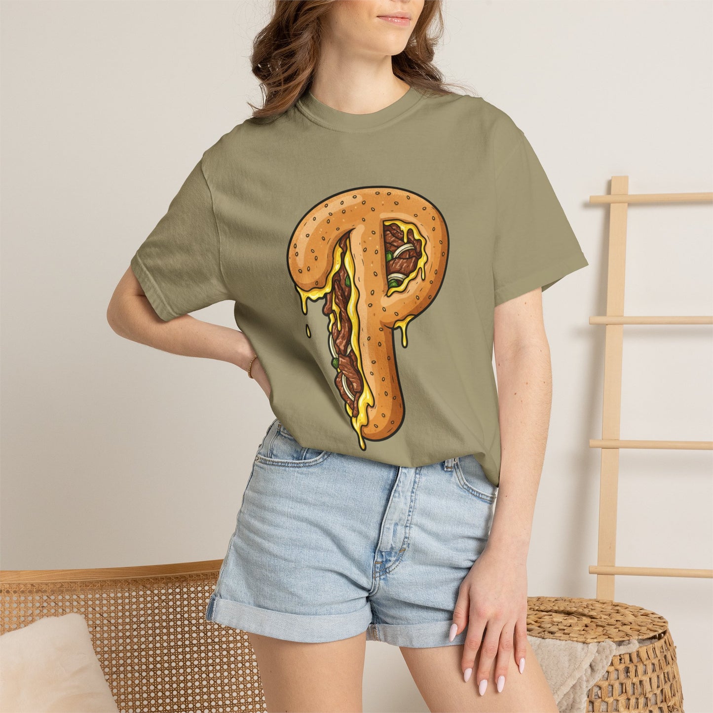 'P' Cheesesteak T-Shirt