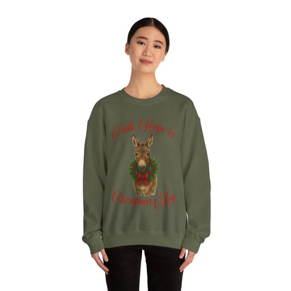 Donkey Christmas Sweatshirt