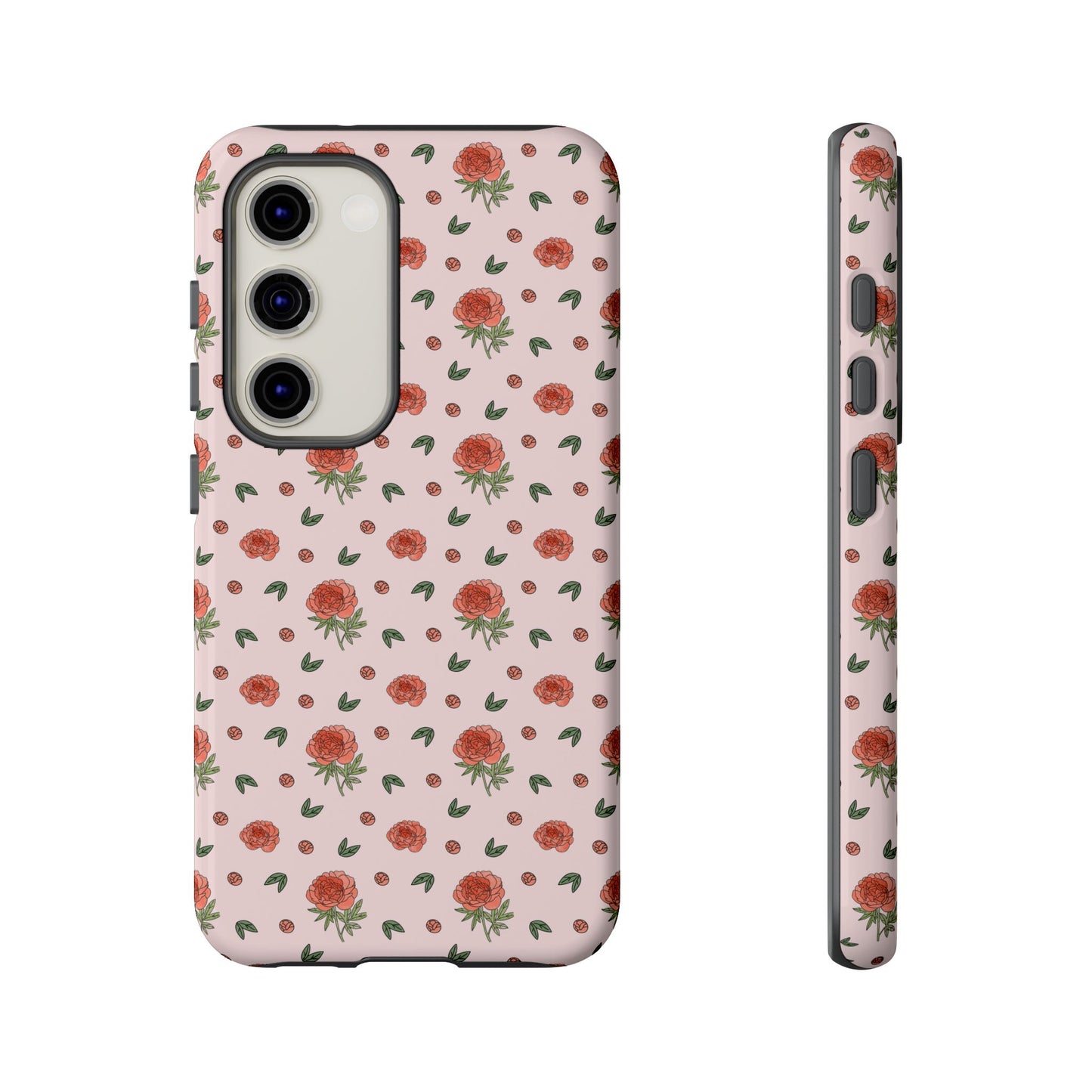 Peony Collage Phone Case