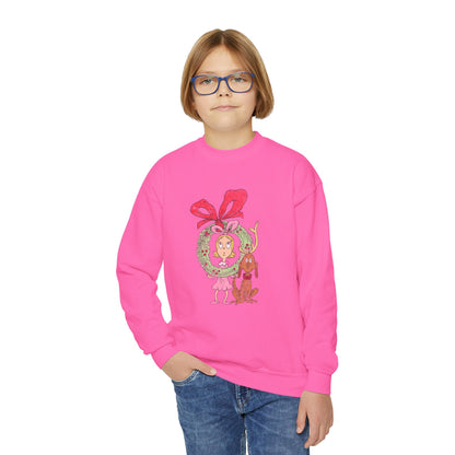 Cindy Lou Youth Crewneck Sweatshirt