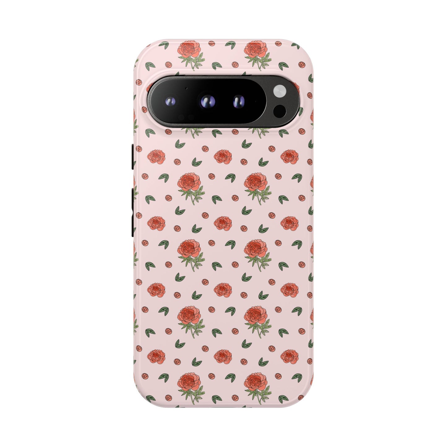 Peony Collage Phone Case