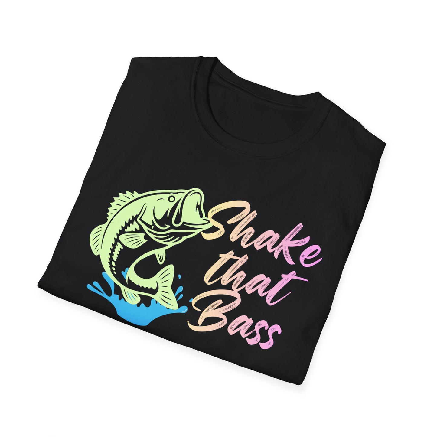Shake That Bass Neon Gradient T-Shirt