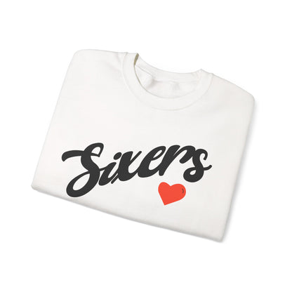Sixers Heart Sweatshirt