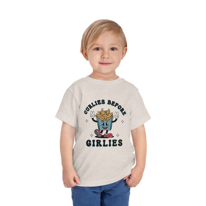 Curlies Before Girlies Toddler Tee