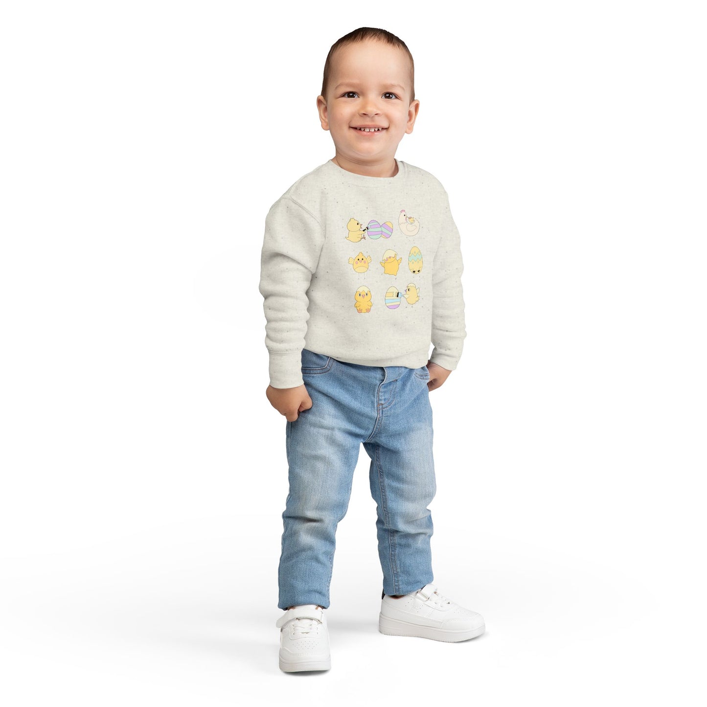 Baby Chick Easter Toddler Sweatshirt