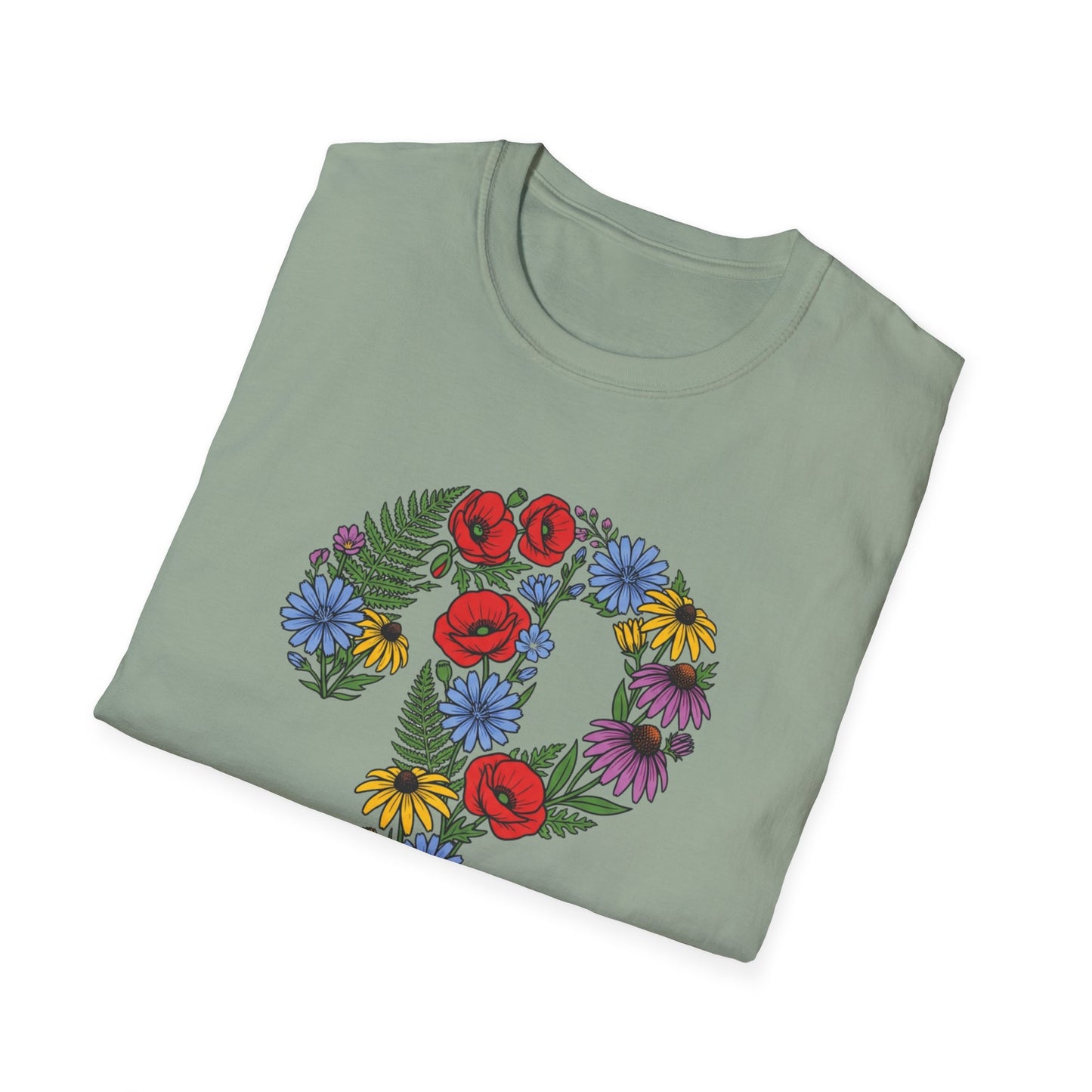Floral  P T-Shirt