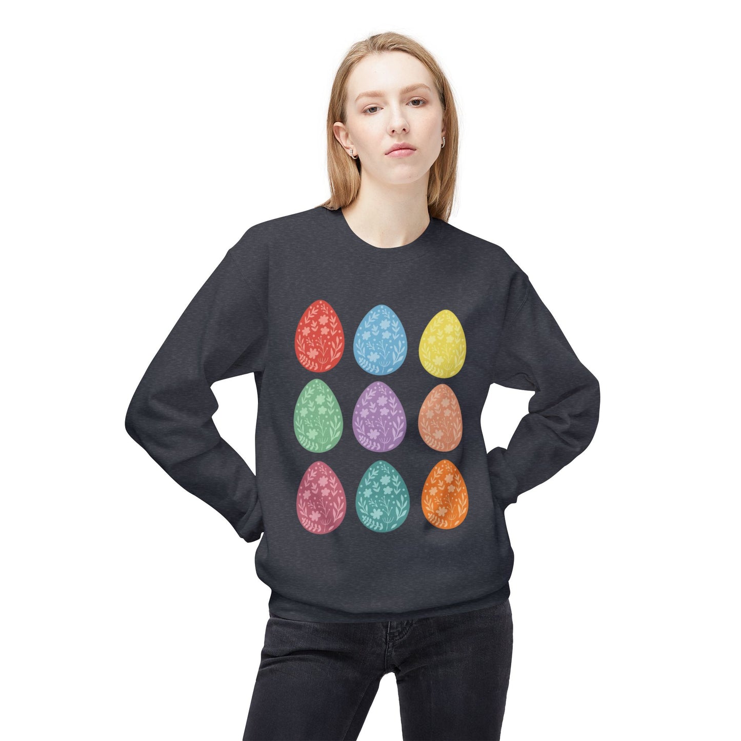 Vintage Easter Eggs Sweatshirt