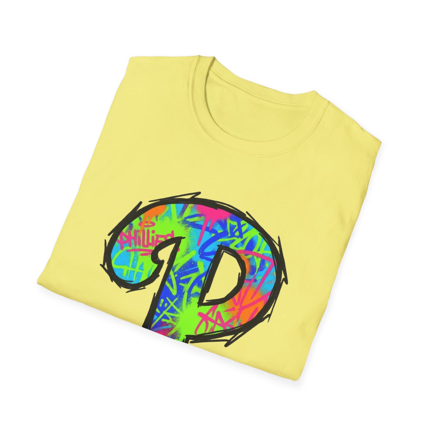 80s Funky 'P' Retro T-Shirt