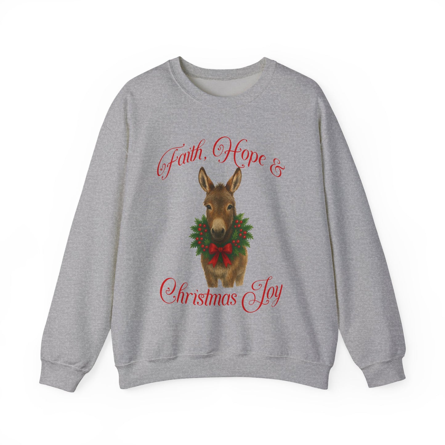 Donkey Christmas Sweatshirt