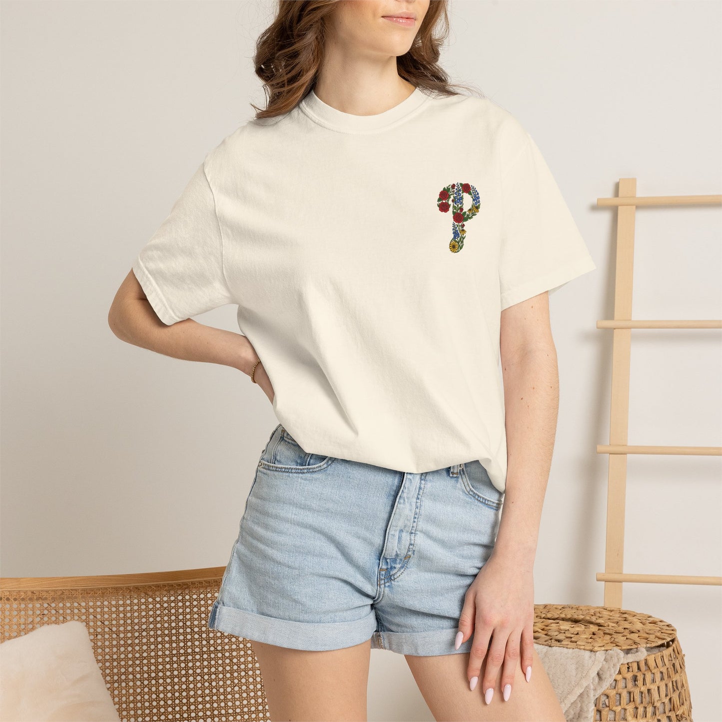Floral P T-Shirt