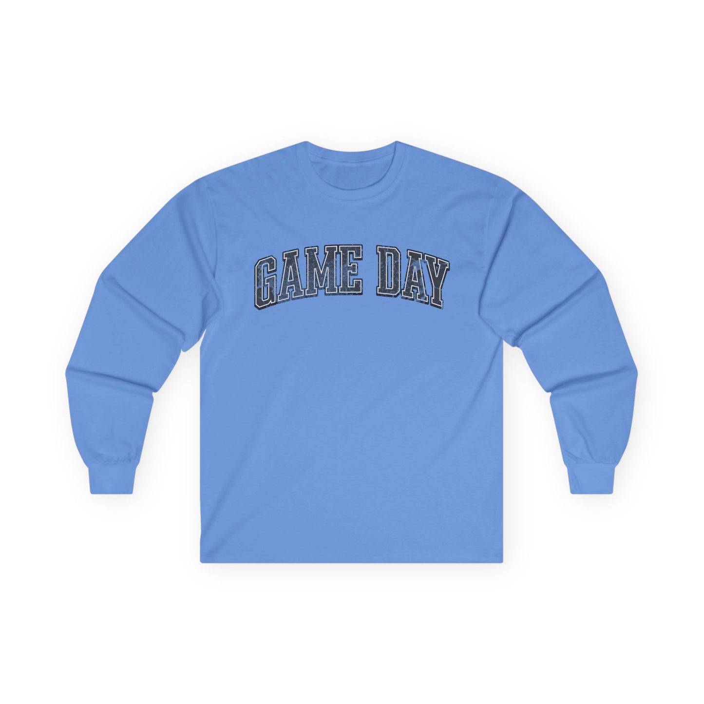 Game Day Distressed Long Sleeve Tee