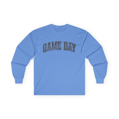 Game Day Distressed Long Sleeve Tee