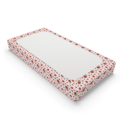 Peony Baby Changing Pad Cover