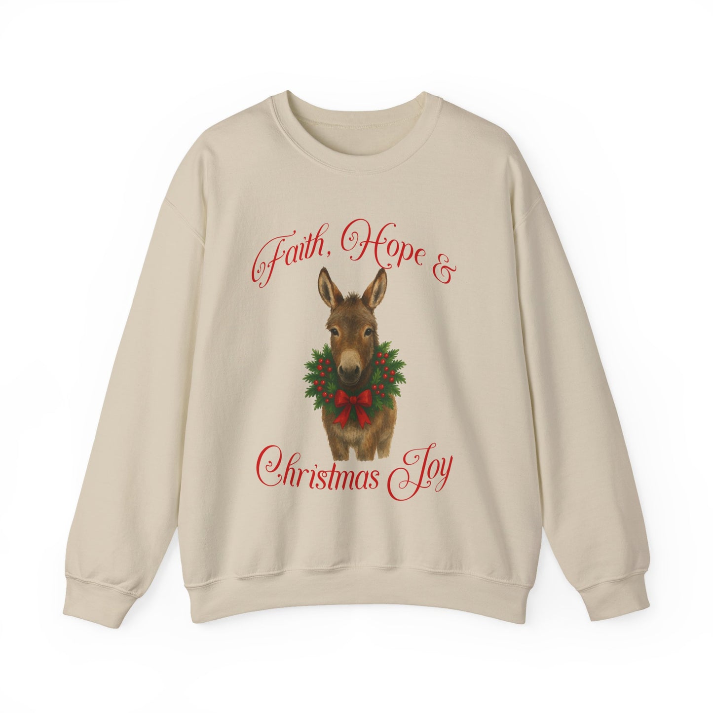 Donkey Christmas Sweatshirt