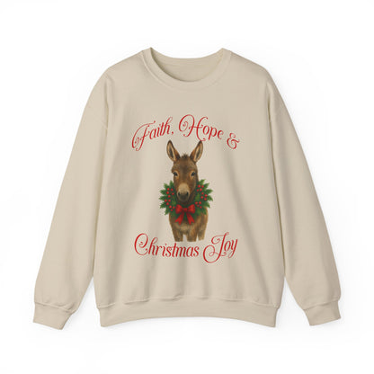 Donkey Christmas Sweatshirt