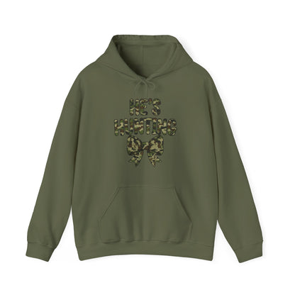 He's Hunting Hoodie