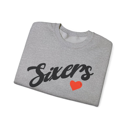 Sixers Heart Sweatshirt