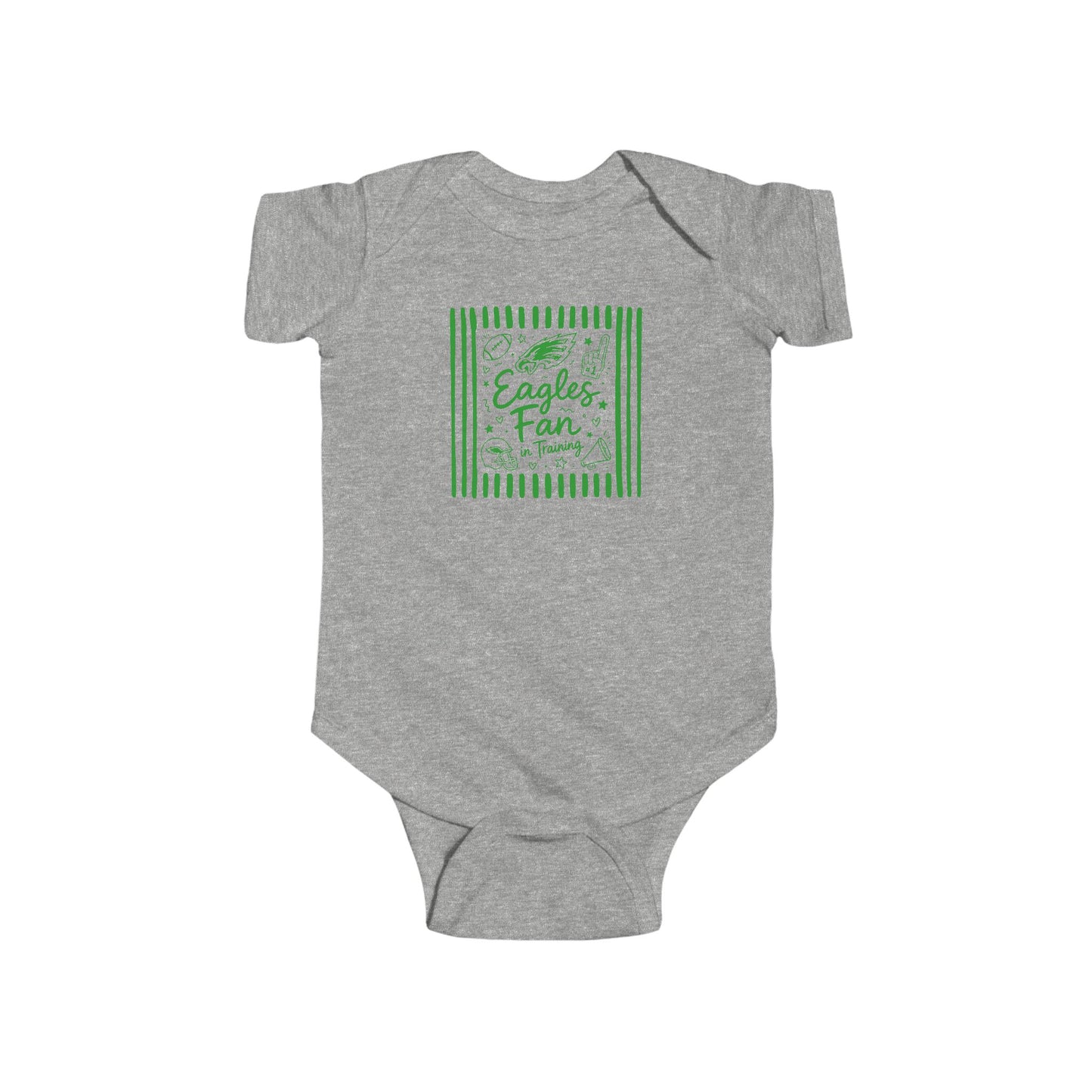 Eagles Fan in Training Infant Fine Jersey Bodysuit