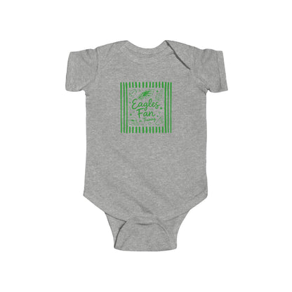 Eagles Fan in Training Infant Fine Jersey Bodysuit