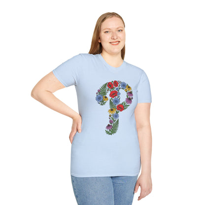 Floral  P T-Shirt