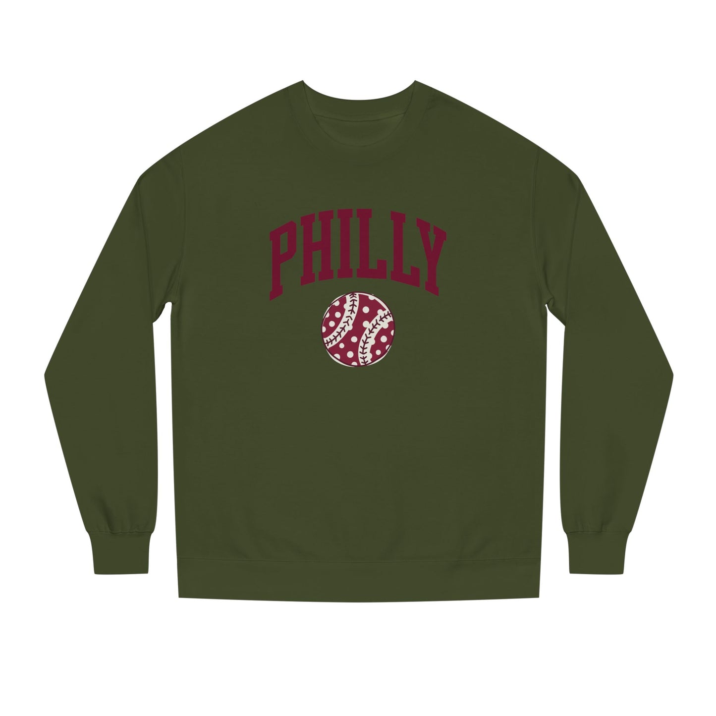 PHILLY Baseball Crew Neck Sweatshirt