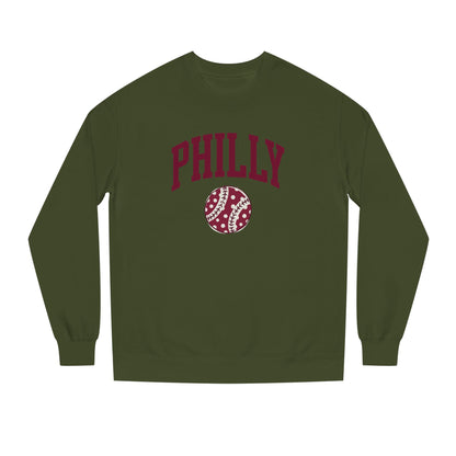 PHILLY Baseball Crew Neck Sweatshirt