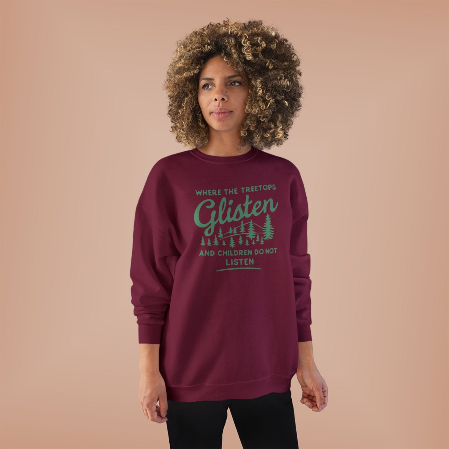 Don't Listen Christmas Sweatshirt