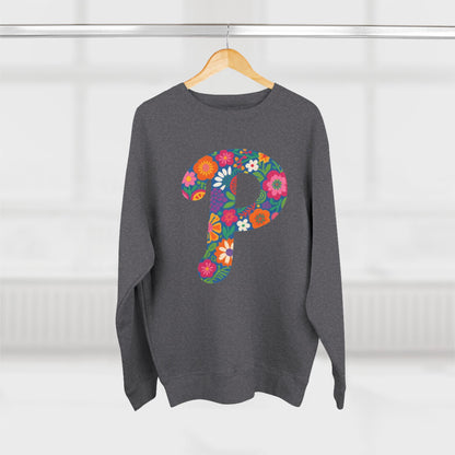 Floral  P Crewneck Sweatshirt