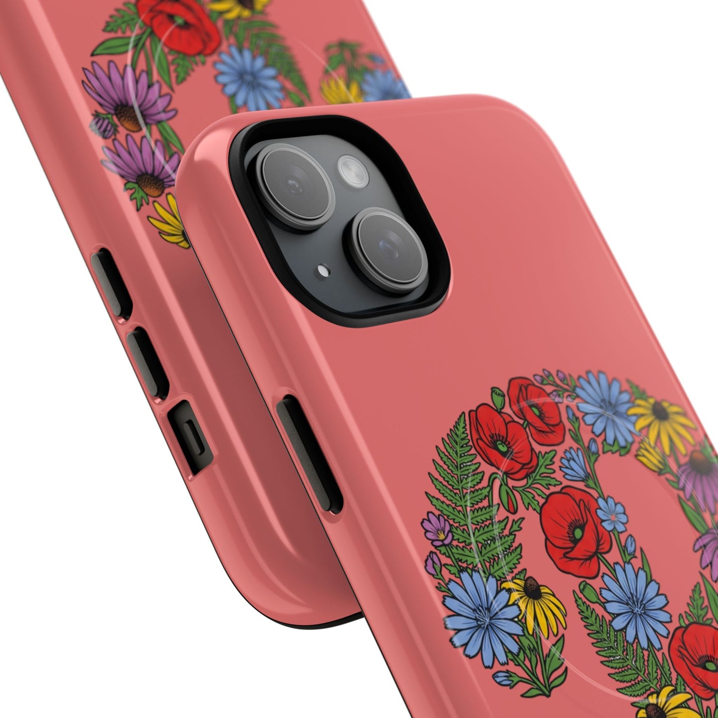 Floral Philly Tough Magnetic Phone Case