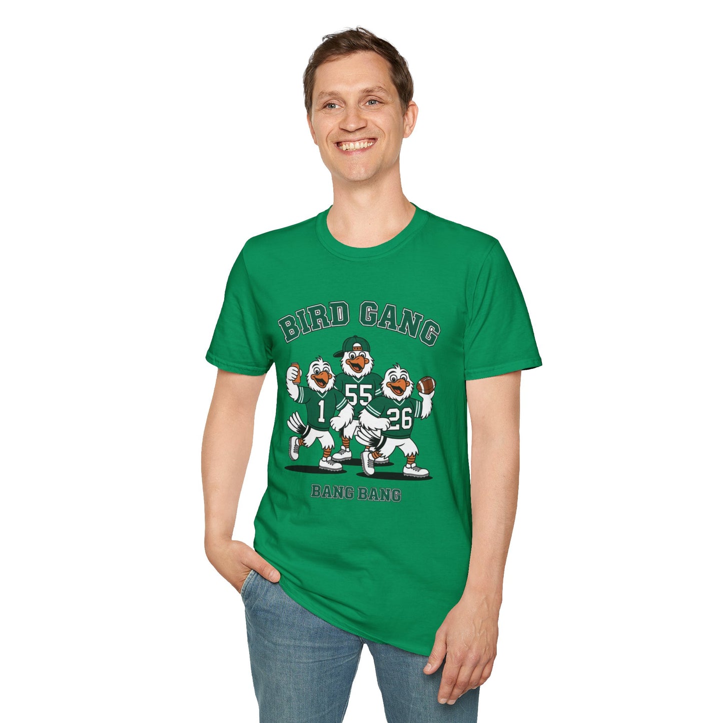 Bird Gang Unisex Softstyle T-Shirt