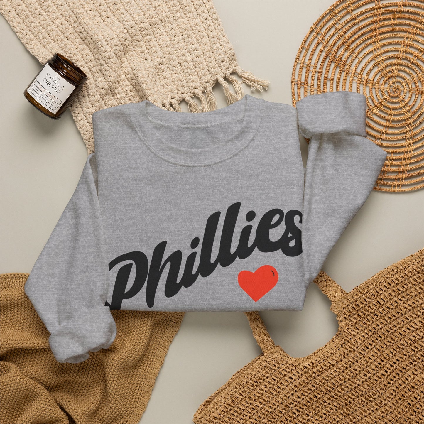 Phillies Heart Sweatshirt