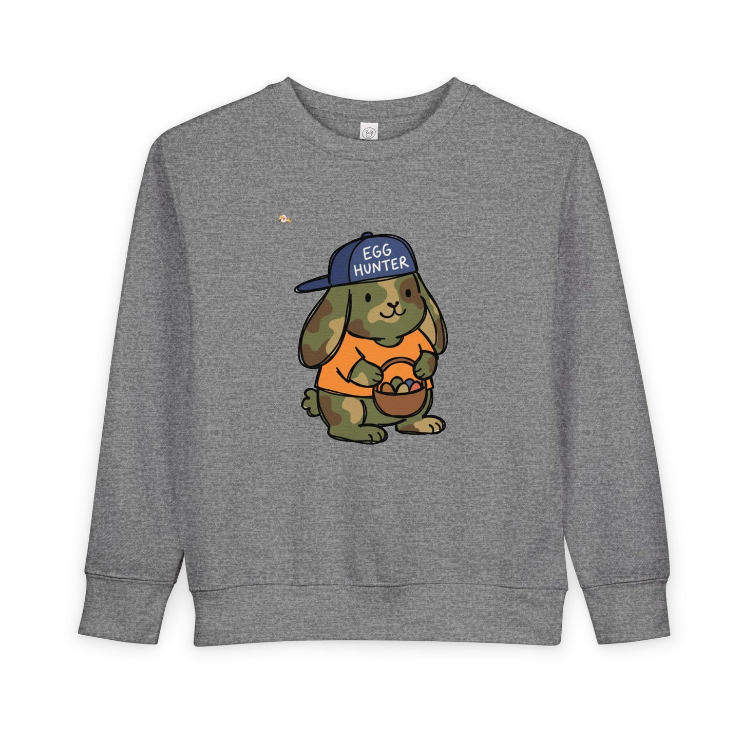 Camo Easter Bunny Toddler Sweatshirt