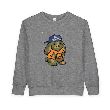 Camo Easter Bunny Toddler Sweatshirt