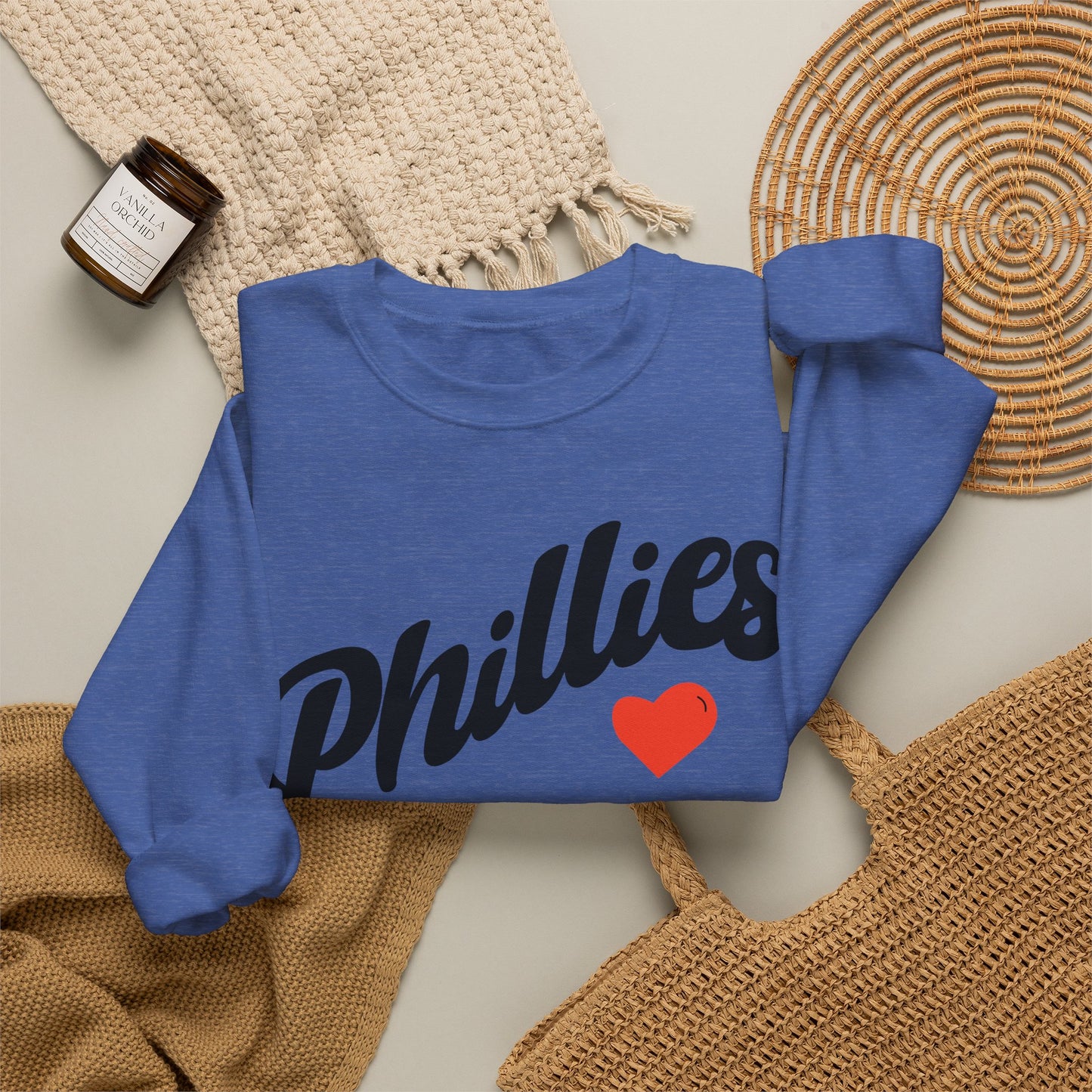 Phillies Heart Sweatshirt