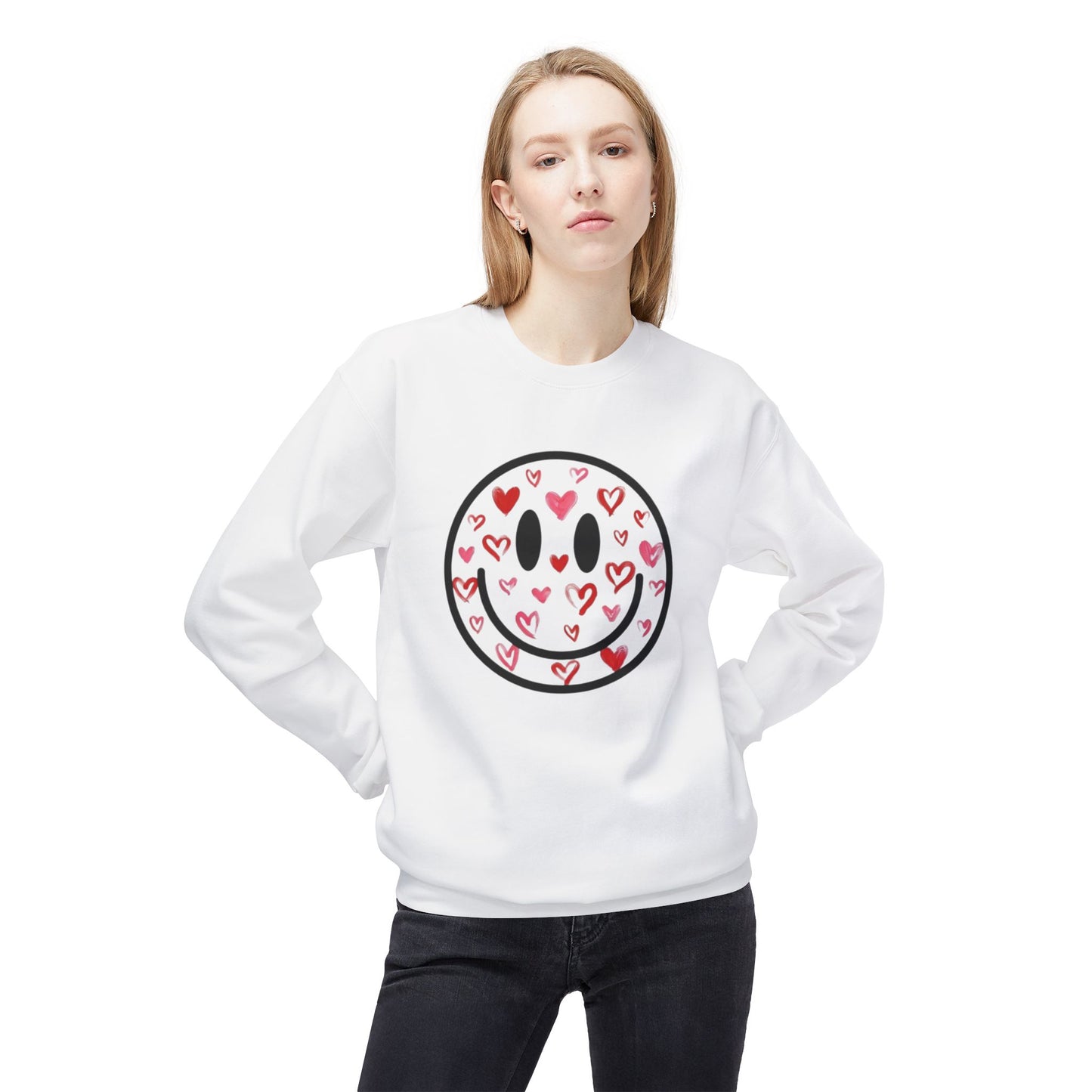 Graffiti Heart Sweatshirt