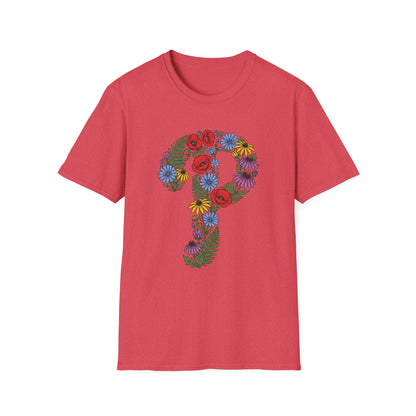Floral  P T-Shirt