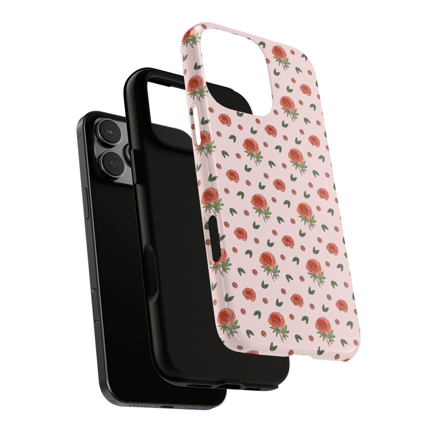 Peony Collage Phone Case