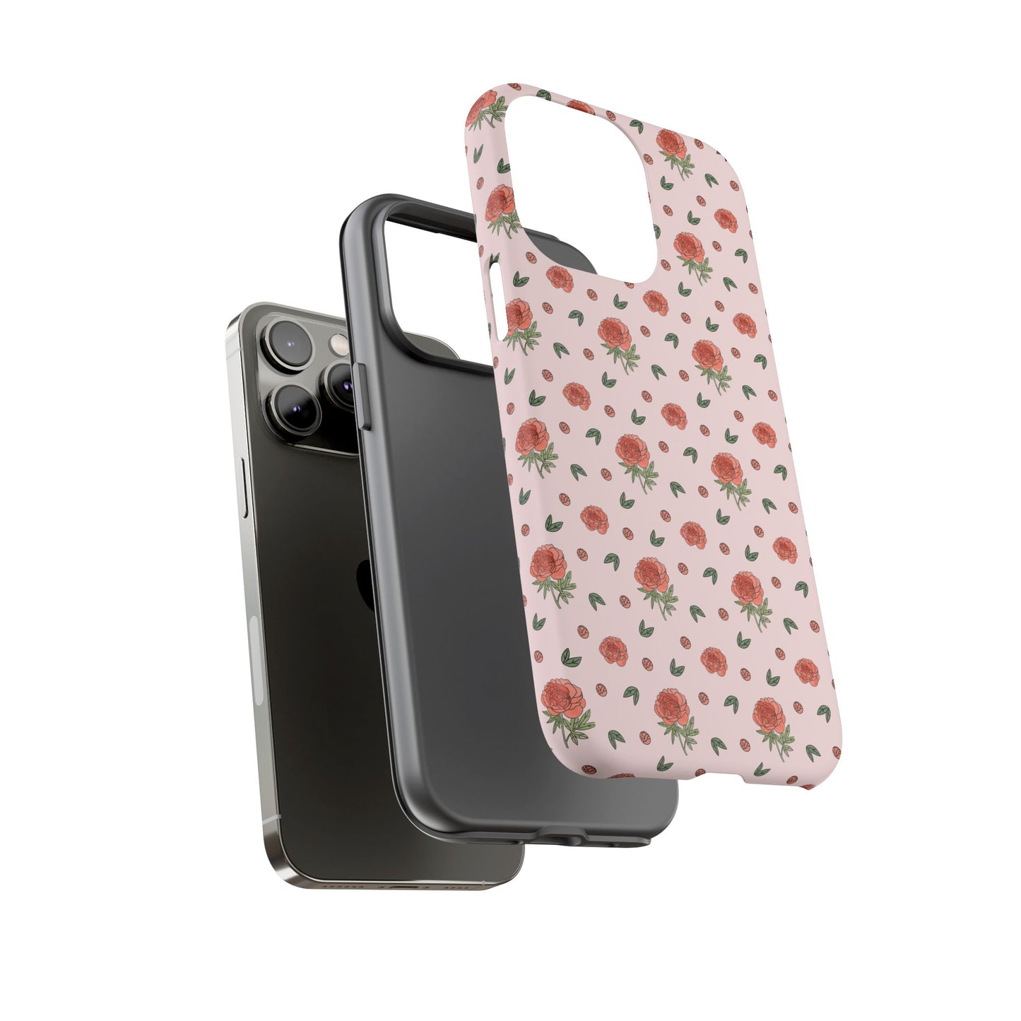 Peony Collage Phone Case