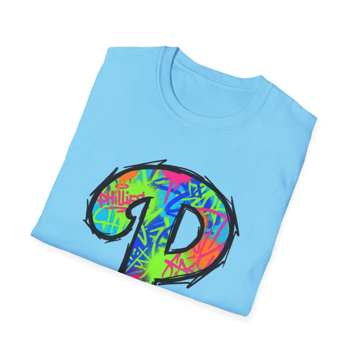 80s Funky 'P' Retro T-Shirt