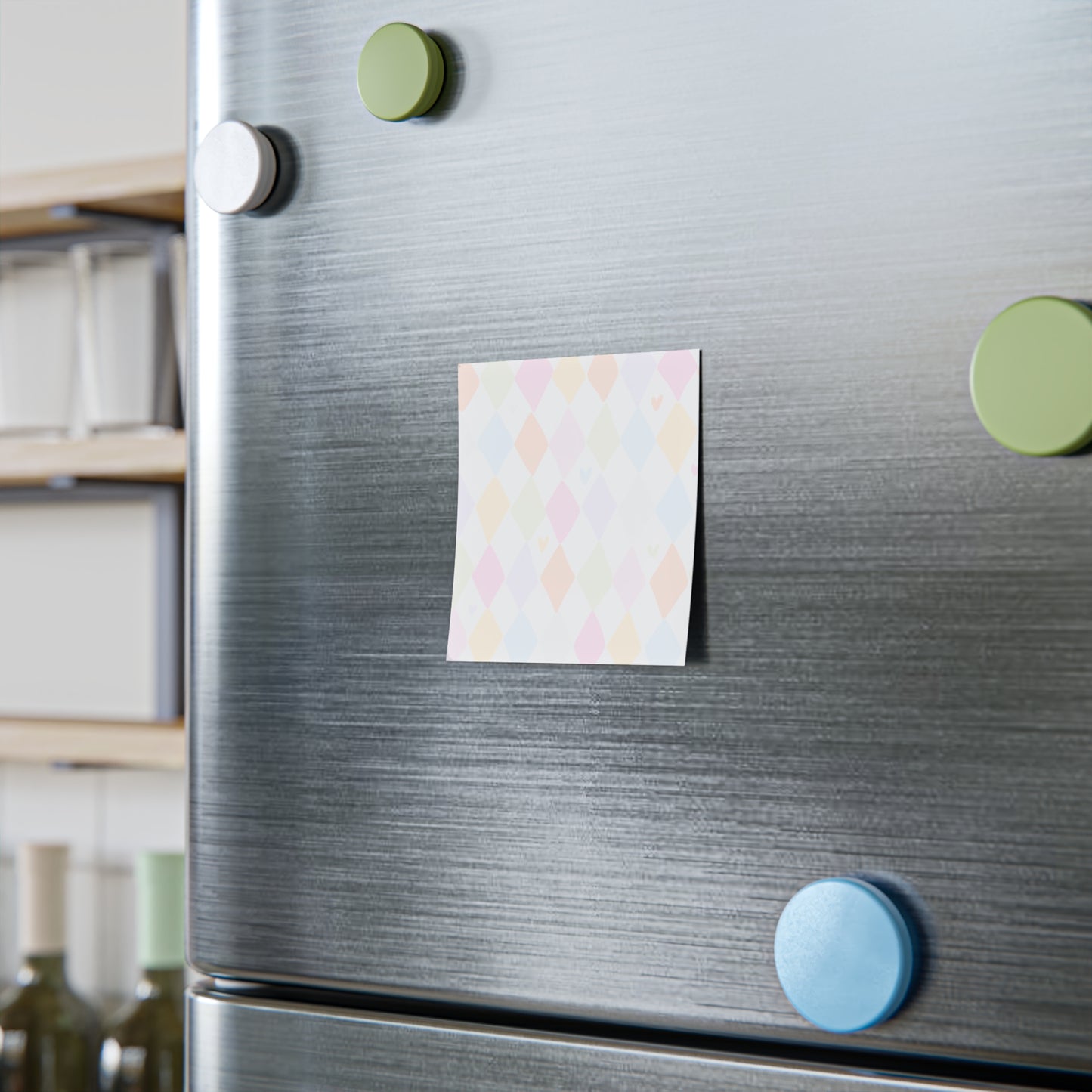 Argyle Colorful Post-it Note Pads — Patterned Sticky Notes